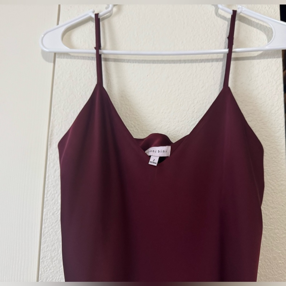Giani Bini Burgundy Dress